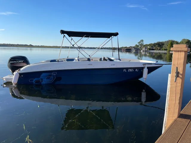 Modern recreational boat